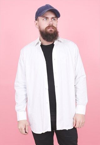 VINTAGE VAN HEUSEN WHITE SHIRT /R8009
