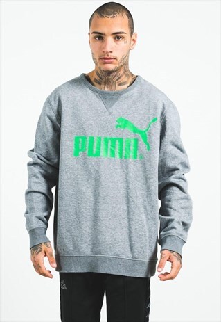 VINTAGE 80S PUMA SWEATSHIRT / S4284