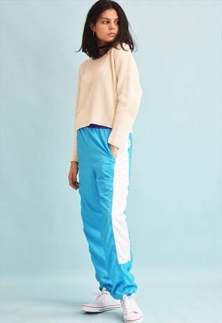 90'S RETRO SPORTS TRACKSUIT TROUSERS BOTTOMS