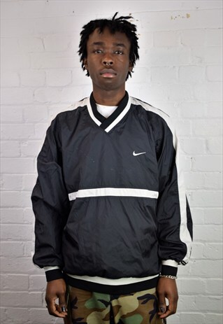 VINTAGE 90'S NIKE NYLON PULLOVER JACKET