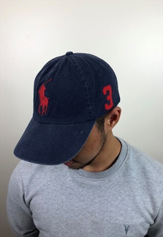 VINTAGE BLUE RALPH LAUREN CAP