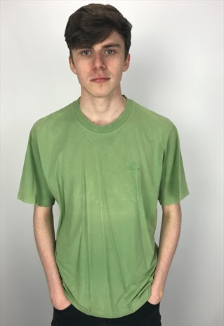 90S VINTAGE ADIDAS EMBROIDERED LOGO T-SHIRT