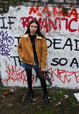BROWN TIMBERLAND CORDUROY JACKET
