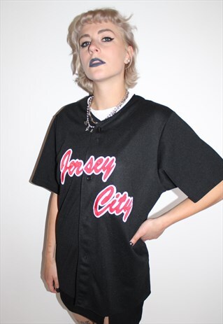 UNISEX JERSEY CITY BASEBALL SHIRT