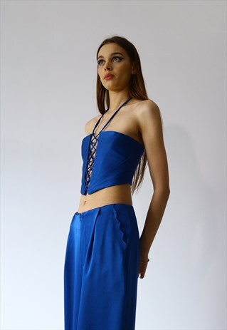 UVIA BLUE MYSTIC TOUCH CORSET