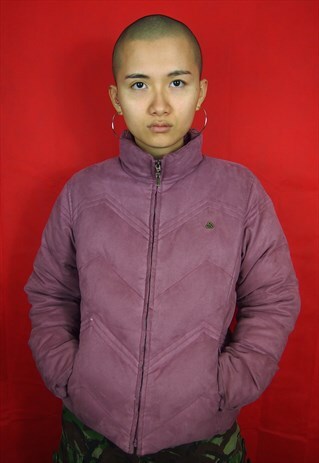 PURPLE BOMBER JACKET