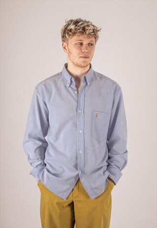 RALPH LAUREN CLASSIC OXFORD SHIRT IN LIGHT BLUE