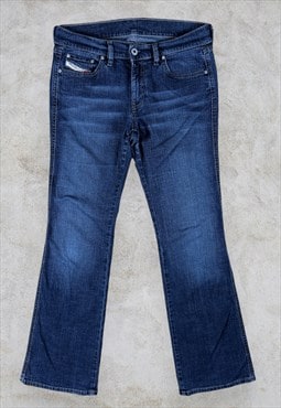 Vintage Diesel Jeans Blue Flared Women's W30 L32