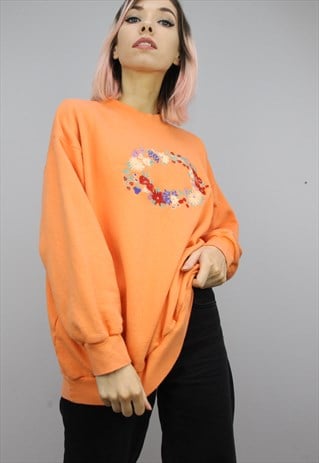 VINTAGE 90S OVERSIZED SWEATER SWEATERSHIRT