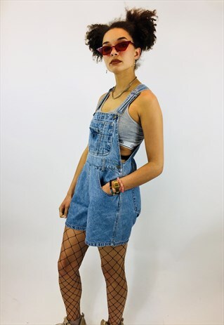 VINTAGE DENIM DUNGAREES
