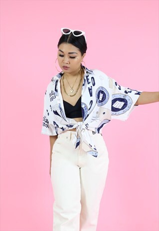 VINTAGE ABSTRACT OG PRINTED SHIRT