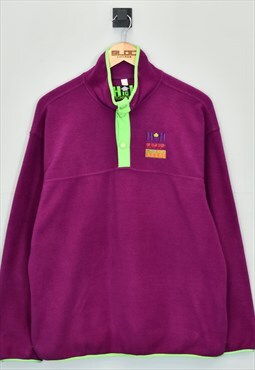 Vintage Diadora Fleece Purple XLarge
