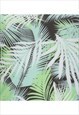 VINTAGE LEAFY PRINTED TOP - S