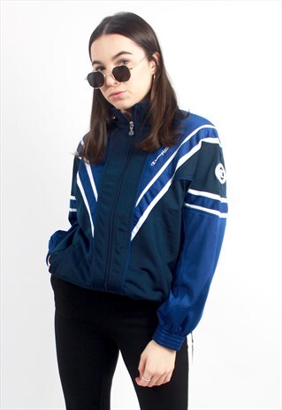 90'S RETRO RARE BLUE TRACK JACKET