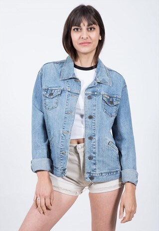 VINTAGE 80S CLASSIC LEVI'S BASIC DENIM JACKET / S6342