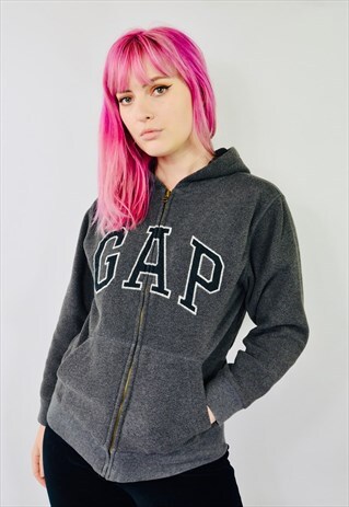 VINTAGE GAP SPELLOUT HOODIE