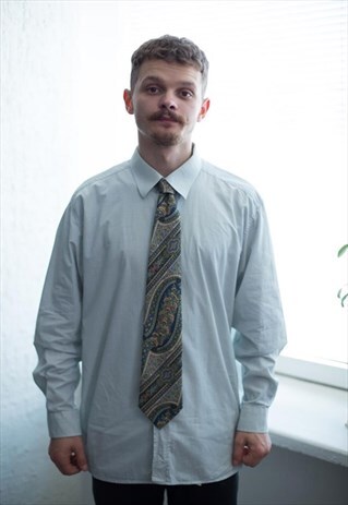 VINTAGE 90'S MULTI COLOUR PATTERNED TIE