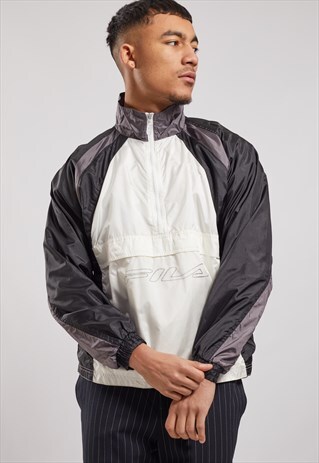 VINTAGE FILA 1/4 ZIP SHELL JACKET