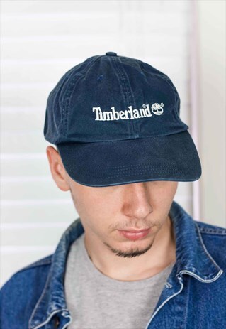 VINTAGE TIMBERLAND BASEBALL CAP LOGO 90S ONE SIZE 3.6
