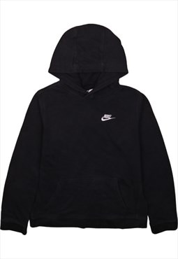 Vintage 90's Nike Hoodie Swoosh Pullover Black XLarge