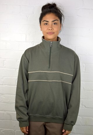 VINTAGE 90'S 1/4 ZIP SWEATSHIRT