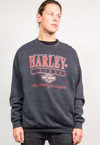 harley davidson crew sweatshirt