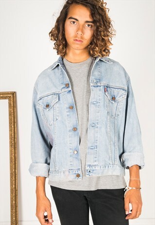 VINTAGE 80S LEVIS DENIM JACKET / R067