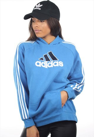 VINTAGE ADIDAS BIG LOGO HOODIE SWEATSHIRT