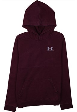 Vintage 90's Umbro Hoodie Pullover Burgundy