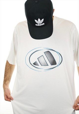VINTAGE ADIDAS T SHIRT WHITE