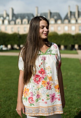 RARE CHLOE GORGEOUS FLORAL BLOUSE