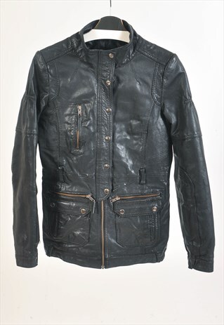 VINTAGE 00S REAL LEATHER JACKET