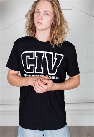 CIV SET YOUR GOALS UNISEX T-SHIRT