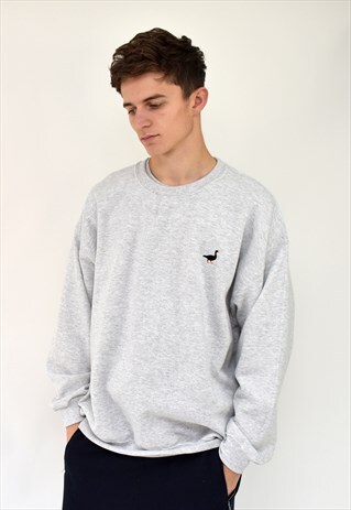 G&G UNISEX ASH GOOSE SWEAT