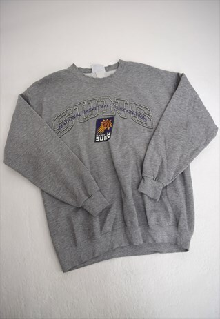 VINTAGE 90S LEE GREY SUNS BASKETBALL SWEATSHIRT