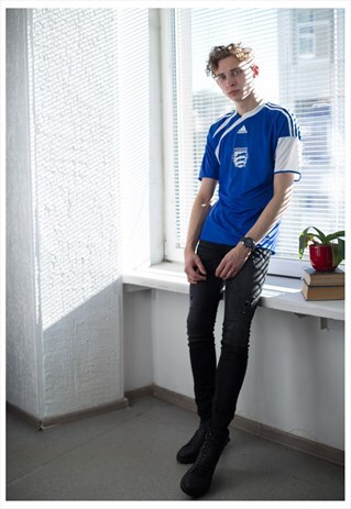 VINTAGE 90'S BLUE T-SHIRT