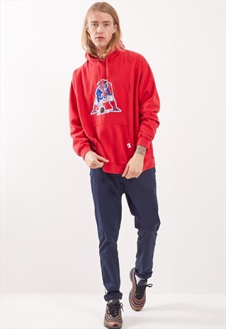 VINTAGE NEW ENGLAND PATRIOTS HOODIE