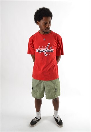 RED REEBOK T-SHIRT BT3655