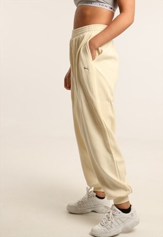 VINTAGE PUMA TAPERED KNITTED TRACK BOTTOMS