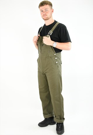 KHAKI GREEN DUNGAREES