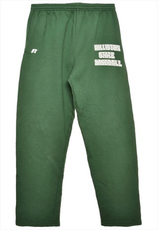 BEYOND RETRO VINTAGE GREEN WISCONSIN STATE RUSSELL ATHLETIC 