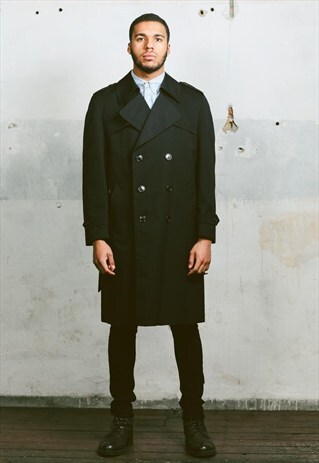 VINTAGE 90S DUSTER TRENCH COAT