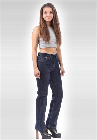 VINTAGE 80S LEVIS 501 DENIM JEANS W29 L32 M