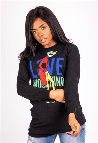 VINTAGE MOSCHINO KNITWEAR JUMPER MK12