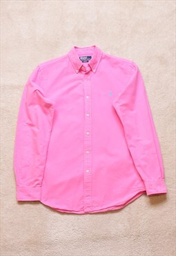 Vintage Polo Ralph Lauren Pink Shirt 