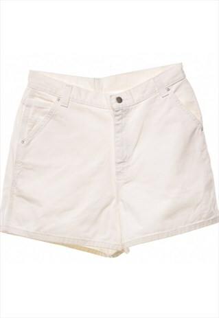 LEE WHITE DENIM SHORTS - W30