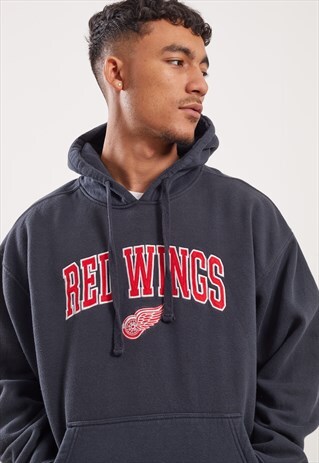 VINTAGE DETROIT RED WINGS HOODIE
