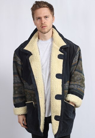 VINTAGE AZTEC FESTIVAL JACKET