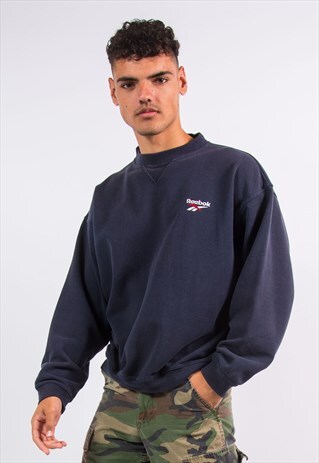 VINTAGE 90'S REEBOK SWEATSHIRT LOGO SWEATER