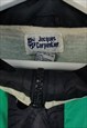 VINTAGE  CRAZY TRACK JACKET CARPENTIER IN BLACK L